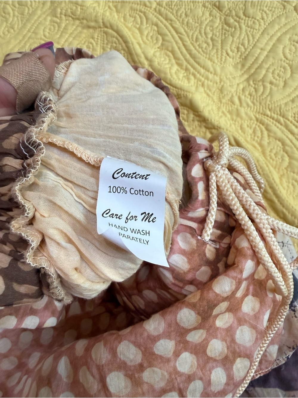 H240 Set A Rare Bird L/XL w15-24 Paper Crane OS w15-22 Cream Linen StarTunic - Picture 10 of 16